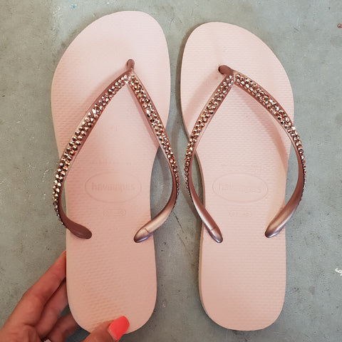 Slides Size 7 & 10 (White Metallic)