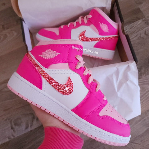 Dunk Low Women/Youth (Pink/White)
