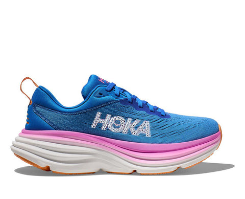 Hoka Women Bondi 8 (Blue/ Purple)