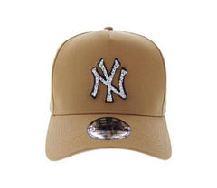 New York Yankees 940 A-Frame Snapback (Wheat)