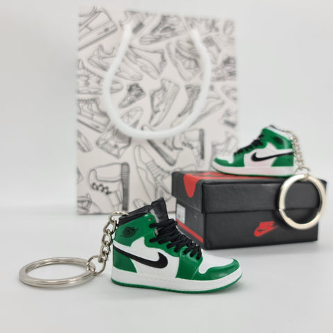 Mini Sneaker Keyring- Yeezy (White/Black)