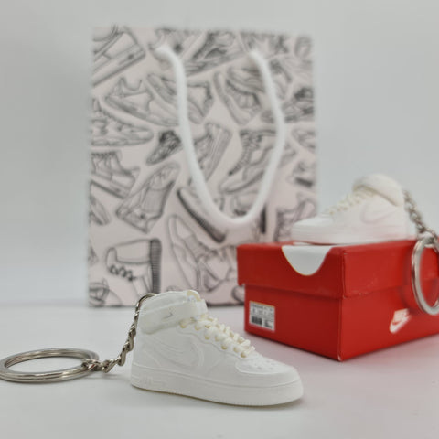 Mini Sneaker Keyring- Air Max 97 (Silver)